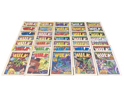 Lot 98 - Quantity of Marvel Comics Hulk Comic Weekly (1979/80) together with Marvel Comic Weekly (1979)
