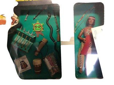 Lot 141 - Madelman Guerreo Indio (1977-1983) Equipo Basico with 6 1/2" action figure, in sealed window box Ref: 513 (1)