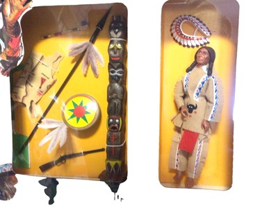 Lot 140 - Madelman Jefe Indio (1977-1983) Equipo Basico with 6 1/2" action figure, in sealed window box Ref: 504 (1)