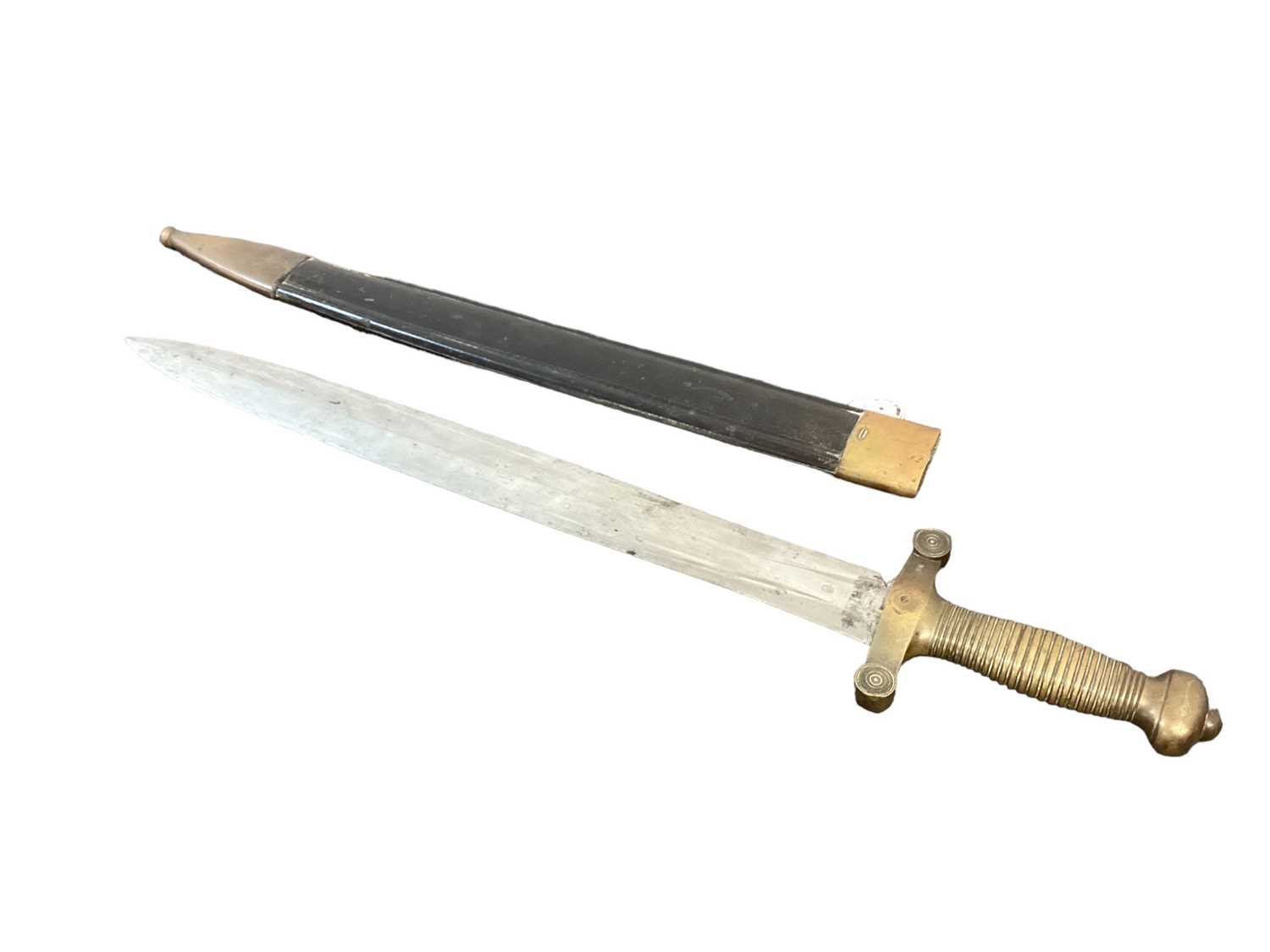 Lot 935 - 19th century French Gladius Artillery sword