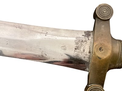 Lot 935 - 19th century French Gladius Artillery sword