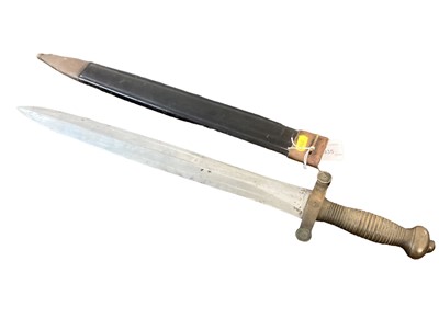 Lot 935 - 19th century French Gladius Artillery sword