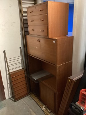 Lot 1377 - 1970s Ladderax wall unit