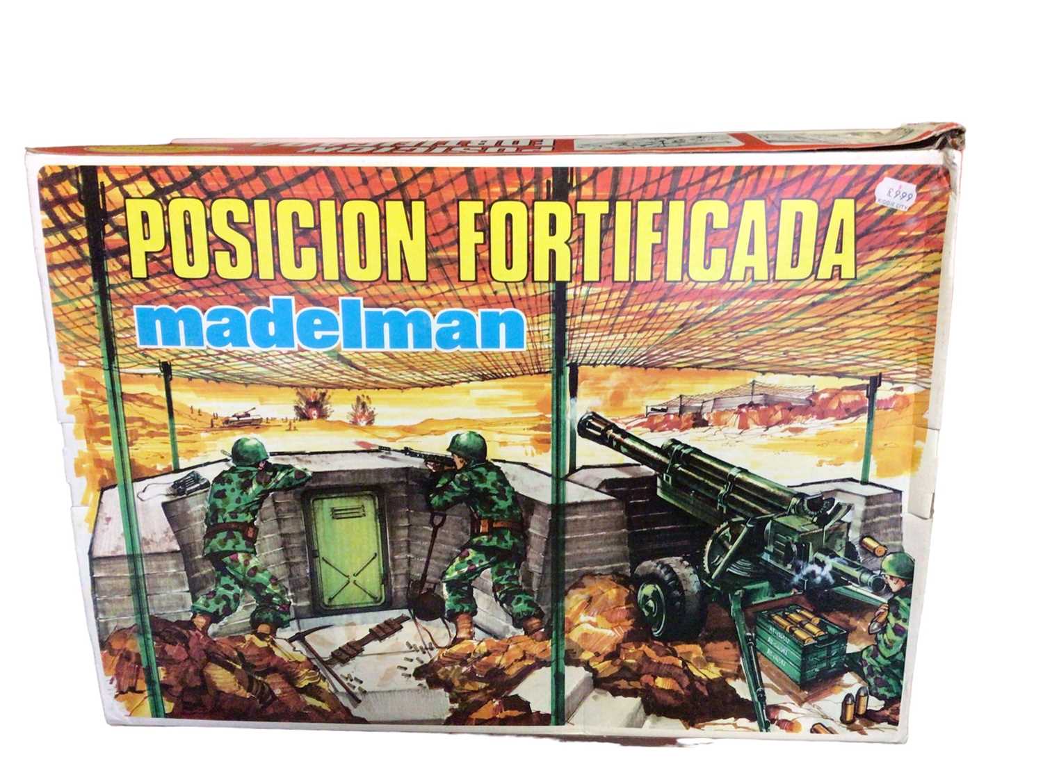 Lot 158 - Madelman (1977-1983) Posicion Fortificada, with original interior pakaging, boxed (Top Left Corner damaged) Ref: 551 (1)