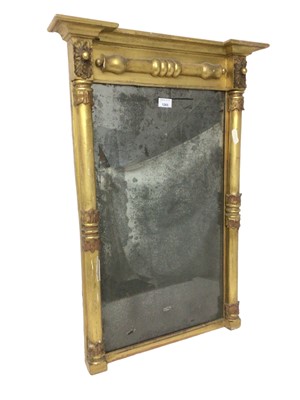 Lot 1265 - Regency gilt pier mirror