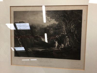 Lot 393 - Group of three engravings after John Martin