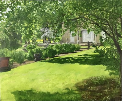 Lot 307 - Dale Pring MacSweeney (b. 1949) oil on canvas - Garden, signed and dated 2015, 66 x 80cm