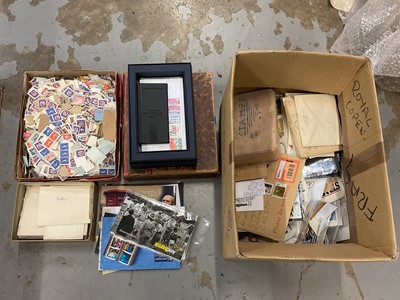 Lot 565 - Collection of various loose stamps, together with First Day Covers and various others.