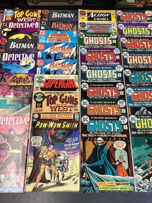 Lot 71 - Quantity of DC Comics (Mostly 1970's/1980's) to include The House of Secrets, Batman, Ghost and others. Approximately 77 comics.