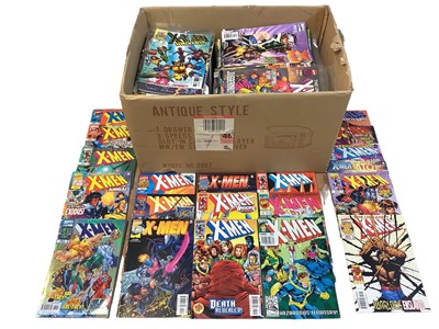 Lot 604 - Marvel Comics X-Men mixed lot, mostly 1990's and some 80's. To include The Uncanny X-Men, The New Mutants, X-Force, Classic X-Men, X-Factor, Cable, Wolverine and others. Approximately 300 comics.