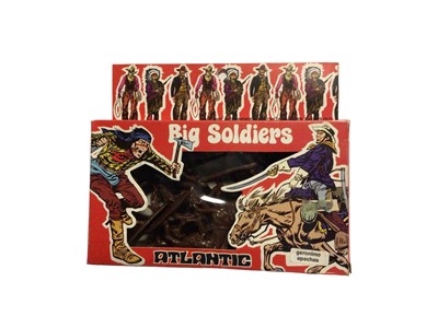 Lot 164 - Atlantic Far West Big Soldiers BS 02 Geronimo Apaches, sealed boxes (8)