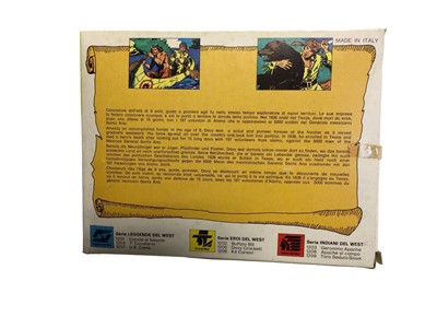 Lot 159 - Atlanic 1:32 Scale Far West Story General Custer No.1211, Buffalo Bill  No.1202, Davy Crockett No.1205, Kit Carson No.1208, Gold Rush No.1210 & Stampede No.2013, boxed (6)