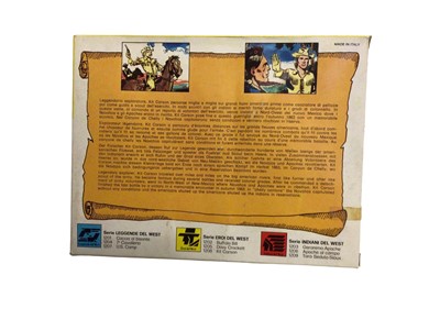 Lot 159 - Atlanic 1:32 Scale Far West Story General Custer No.1211, Buffalo Bill  No.1202, Davy Crockett No.1205, Kit Carson No.1208, Gold Rush No.1210 & Stampede No.2013, boxed (6)