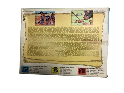 Lot 159 - Atlanic 1:32 Scale Far West Story General Custer No.1211, Buffalo Bill  No.1202, Davy Crockett No.1205, Kit Carson No.1208, Gold Rush No.1210 & Stampede No.2013, boxed (6)