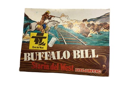 Lot 159 - Atlanic 1:32 Scale Far West Story General Custer No.1211, Buffalo Bill  No.1202, Davy Crockett No.1205, Kit Carson No.1208, Gold Rush No.1210 & Stampede No.2013, boxed (6)