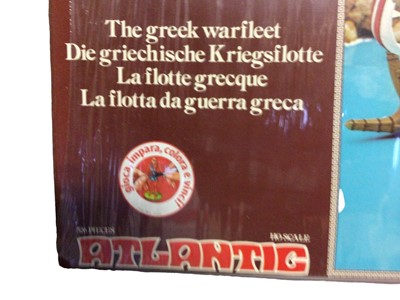 Lot 172 - Atlantic HO Scale The Greeks, The Greek Warfleet, boxed (seal broken one end) No, 1514 (1)