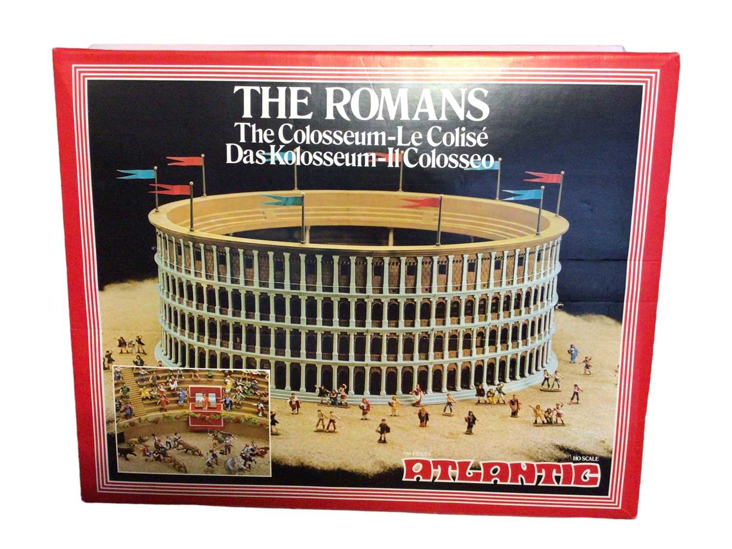 Lot 174 - Atlantic HO Scale The Romans, The Colosseum, boxed No. 1520 (1)