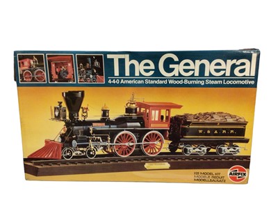 Lot 176 - Airfix 1:25 Scale Series 20 The General 4-4-0 American Standard Wood Burning Steam Locomotive with tender, sealed box No.20441 (1)