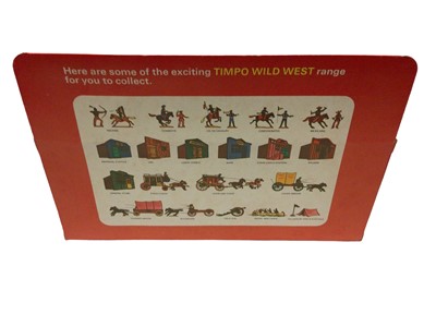 Lot 203 - Timpo Toys Wild West Wagon Series Chuck Wagon, in window box No.273 (2)