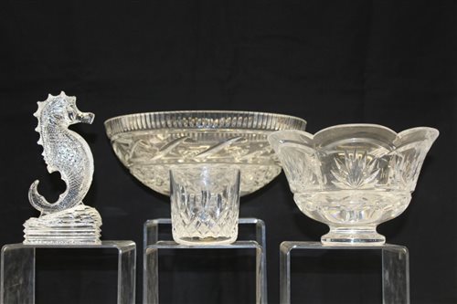Lot 2022 - Waterford crystal fruit bowl, another...