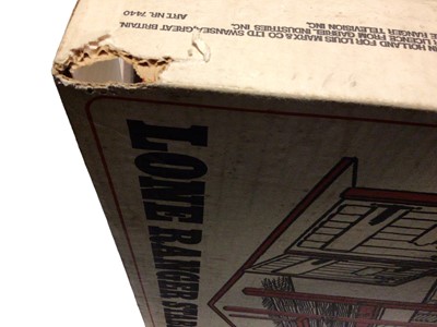 Lot 241 - Marx Toys Lone Ranger Stables construction kit, boxed (nibbled to one corner) no. 7440 (1)