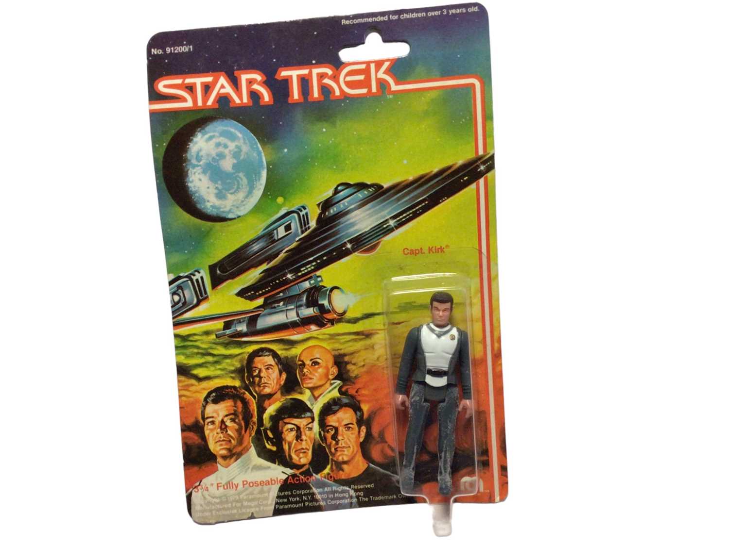 Lot 244 - Mego Corps Star Trek 5 Faces 3 3/4