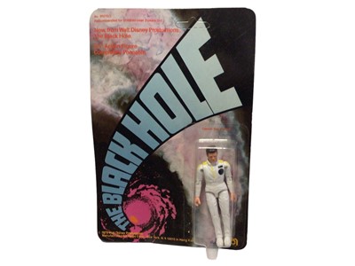 Lot 281 - Mego Corps The Black Hole Series 1 (1979-1980) 3 3/4" action figure Captain Dan Holland, on unpunched card with bubblepack No.95010/2 (1)