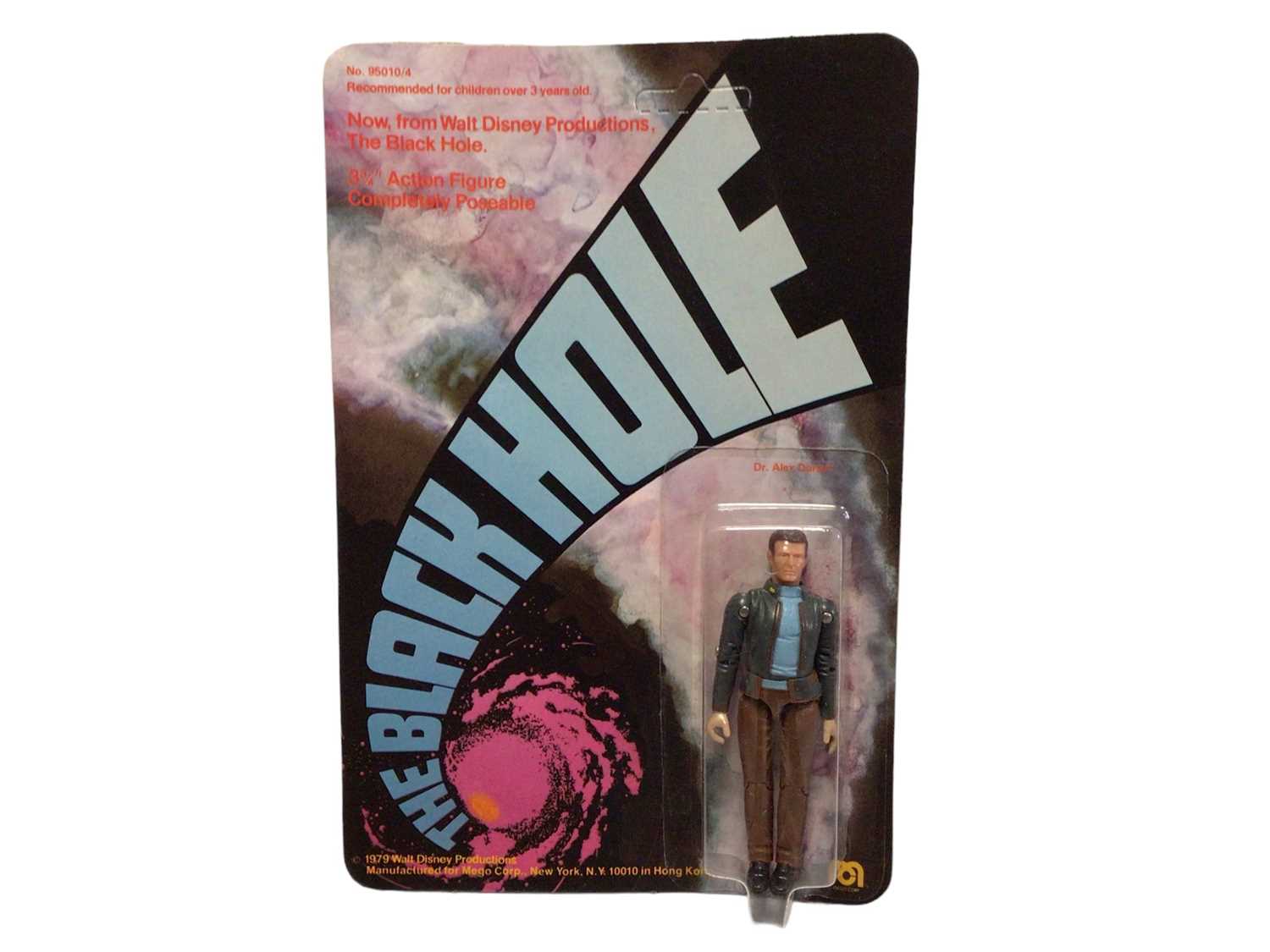 Lot 283 - Mego Corps The Black Hole Series 1 (1979-1980) 3 3/4" action figure Dr Alex Durant, on unpunched card with bubblepack No.95010/4 (1)
