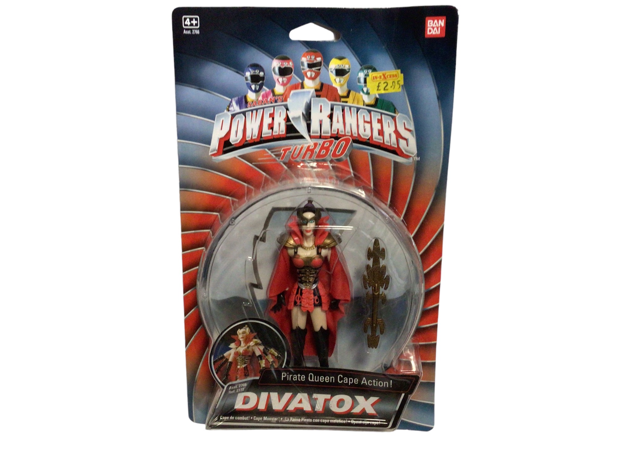 Power Rangers Turbo selling DIVATOX 5