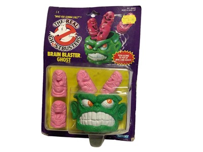 Lot 320 - Kenner The Real Ghostbusters (1986-1991) Brain Blaster Ghost, on card with bubblepack No.80620 (1)