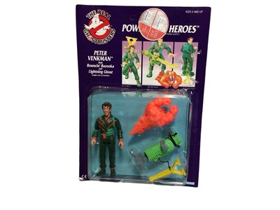 Lot 324 - Kenner The Real Ghostbusters Power Pack Heroes (1986-1991) Peter Venkman, on card with bubblepack (1)