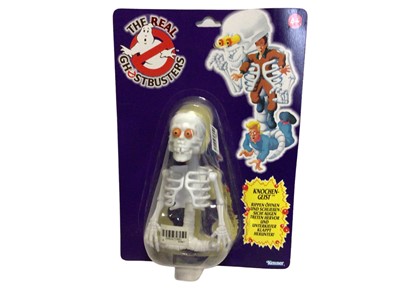 Lot 327 - Kenner The Real Ghostbusters (German Version) (1986-1991) Knochen Geist, on card with bubblepack (1)