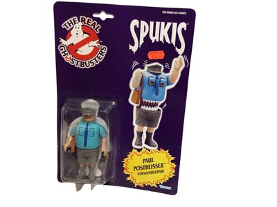 Lot 330 - Kenner The Real Ghostbusters (German Version) (1986-1991) Spukis Paul Postbeisser Verwandelbar, on card with bubblepack (1)