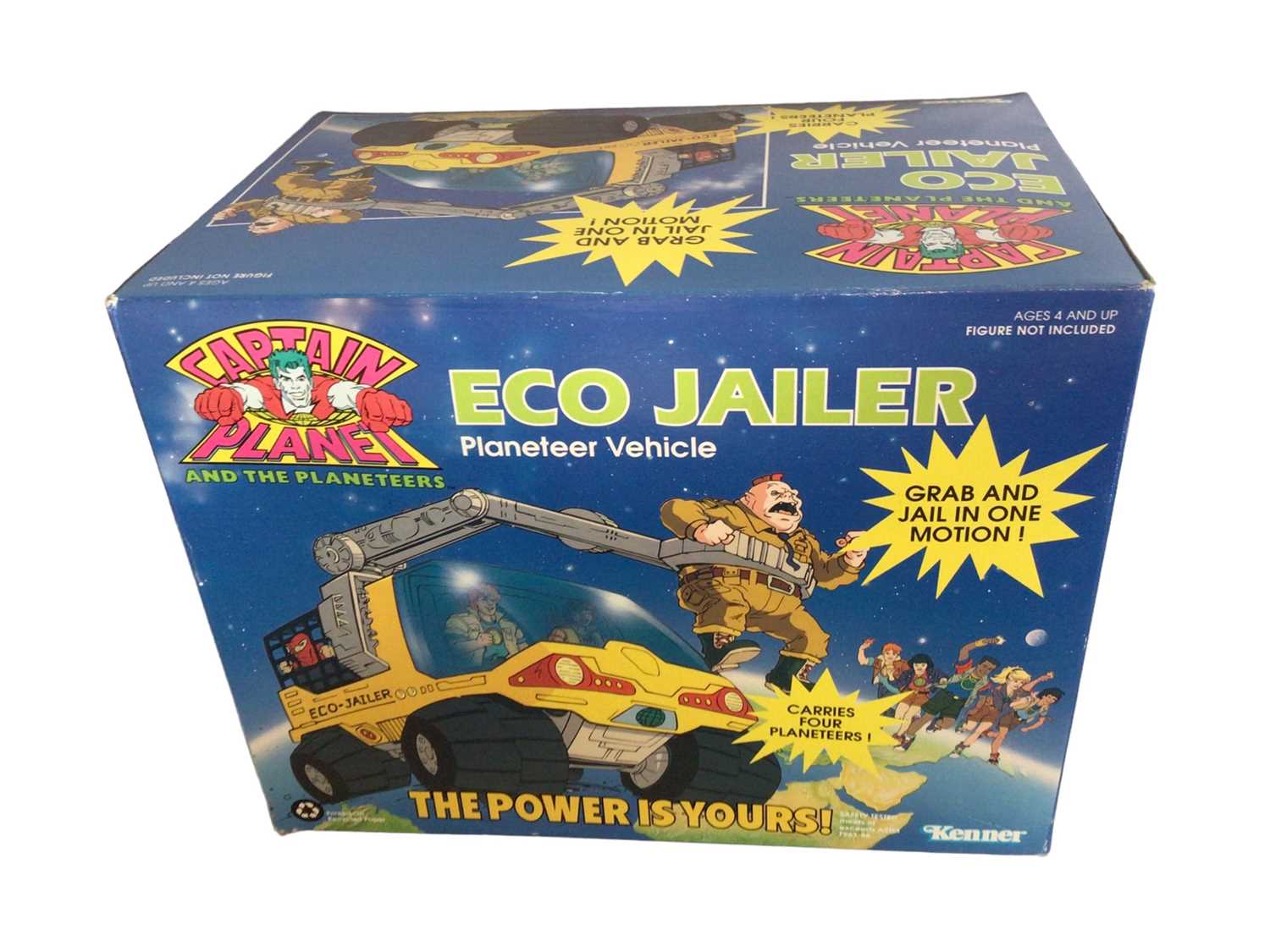 Lot 356 - Kenner (1992) Captain Planet Eco Jailer Planteer Vehicle, taped box (corners worn) (1)