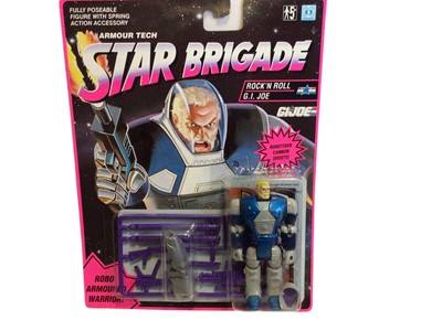 Lot 364 - Hasbro (1993) Armour Tech Star Brigade G.I.Joe Rock'n'Roll G.I.Joe, on card with bubblepack No. 06785 (1)