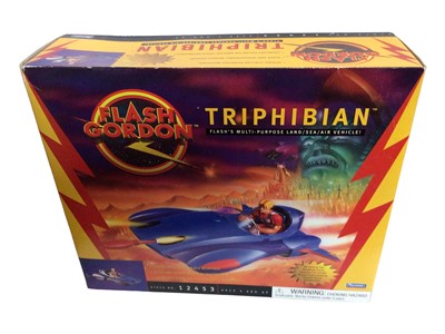 Lot 371 - Playmates (1996) Flash Gordon Triphibian Multi-Purpose Land/Sea/Air vehicle, taped boxed No. 12453 (1)