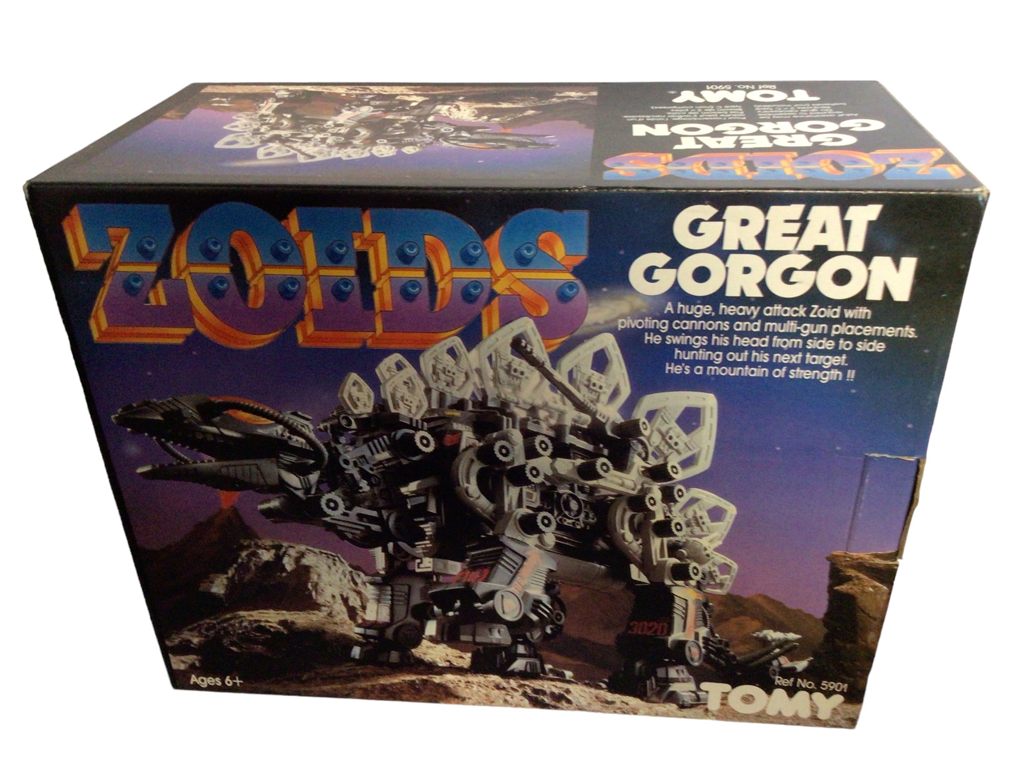 Lot 374 - Tomy (1984) Zoids Grand Gordon, box (opened