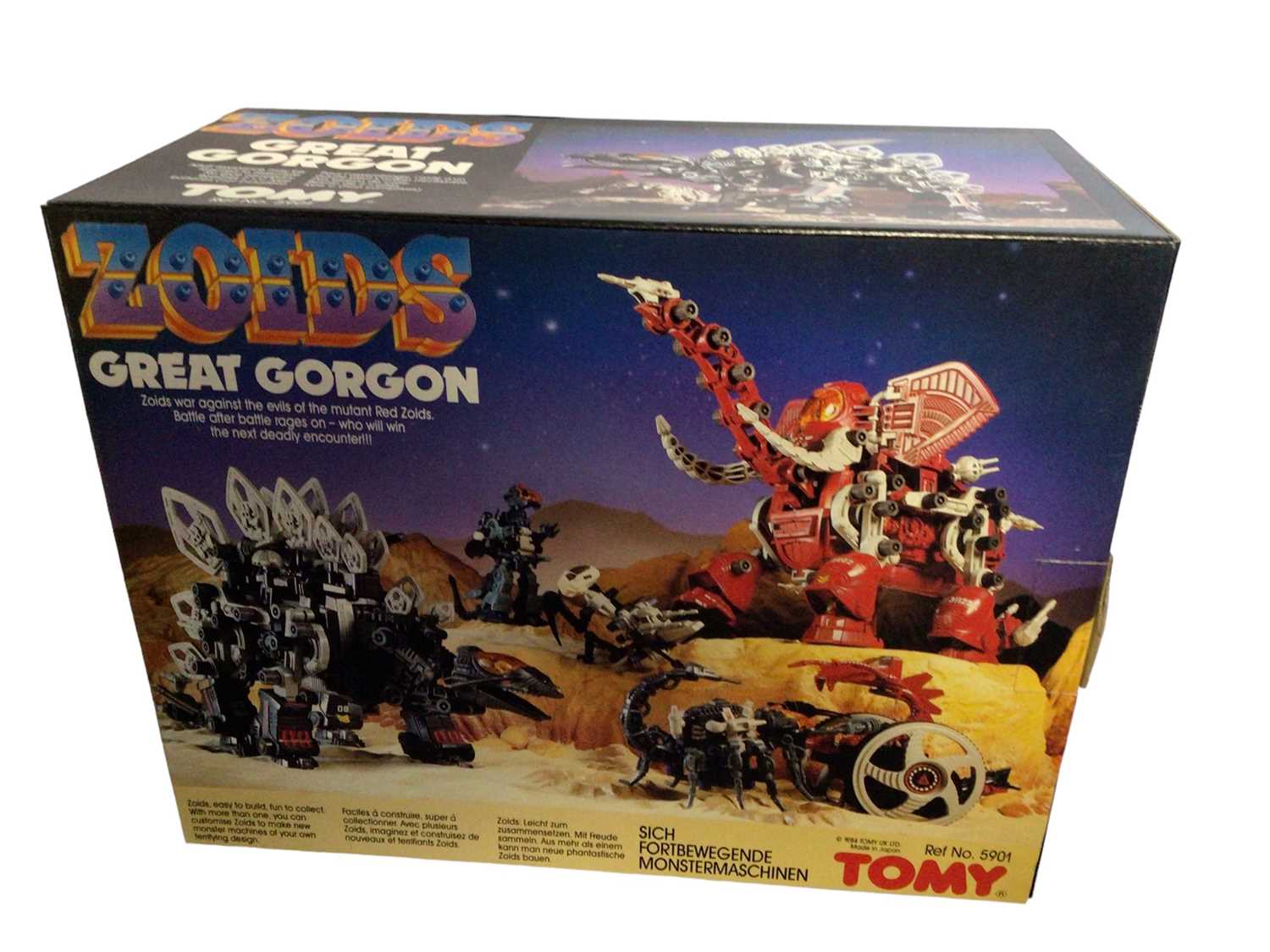 Lot 374 - Tomy (1984) Zoids Grand Gordon, box (opened