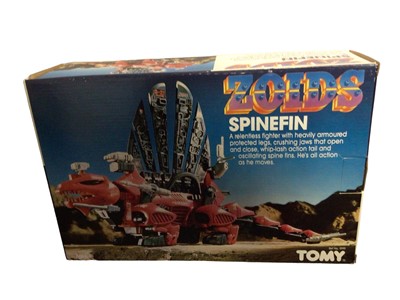 Lot 376 - Tomy (1984) Zoids Spinefin, boxed (opened with original packaging) No. 5910(1)