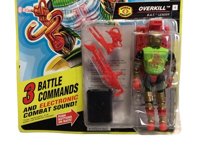 Lot 262 - Hasbro (1991-1993) G I Joe Mega Monsters Monstro-Viper Cobra Monsters No. 06073, G I Joe Talking Battle Commanders Overkill B.A.T. Leader  No. 6754 & Battle Beasts Shadow Warriors No. 5303, all on...