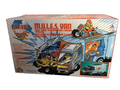 Lot 268 - LJN (1986) Les Bioniques Bionic Six M.U.L.E.S. Van (unite mobile de ravitaillement et station energetique), boxed (sellotaped closed) No. 3835