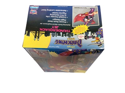 Lot 279 - Playmates (c1991) Disney's Darkwing Duck Thunderquack Jet No. 2962 & Ratcatcher No. 2961, both boxed (dented ends) (2)