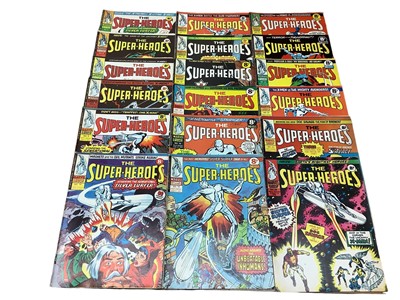 Lot 114 - Marvel monthly magazine Marvel Superheros, an incomplete run from issue #354 - #397 (1979 - 1983). Together with The Super - Heroes weekly magazine, an incomplete run from issue #1 - #50 (1975 and...