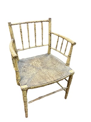 Lot 1511 - Early 19th century armchair