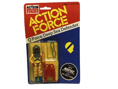 Lot 261 - Palitoy Action Man Action Force Q Force Deep Sea Defender, on card with blister pack (1)