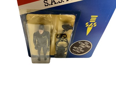 Lot 262 - Palitoy Action Man Action Force S.A.S Frogman, on card with blister pack (1)