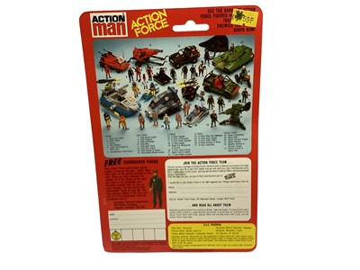 Lot 262 - Palitoy Action Man Action Force S.A.S Frogman, on card with blister pack (1)