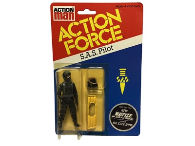 Lot 263 - Palitoy Action Man Action Force S.A.S Pilot, on card with blister pack (1)