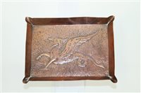 Lot 2050 - Early 20th century Arts & Crafts copper tray...