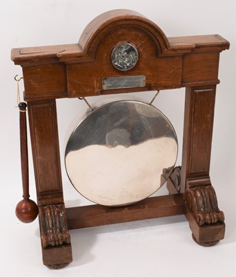 Lot 890 - 1930s Southchurch Hall High School for Boys dinner gong